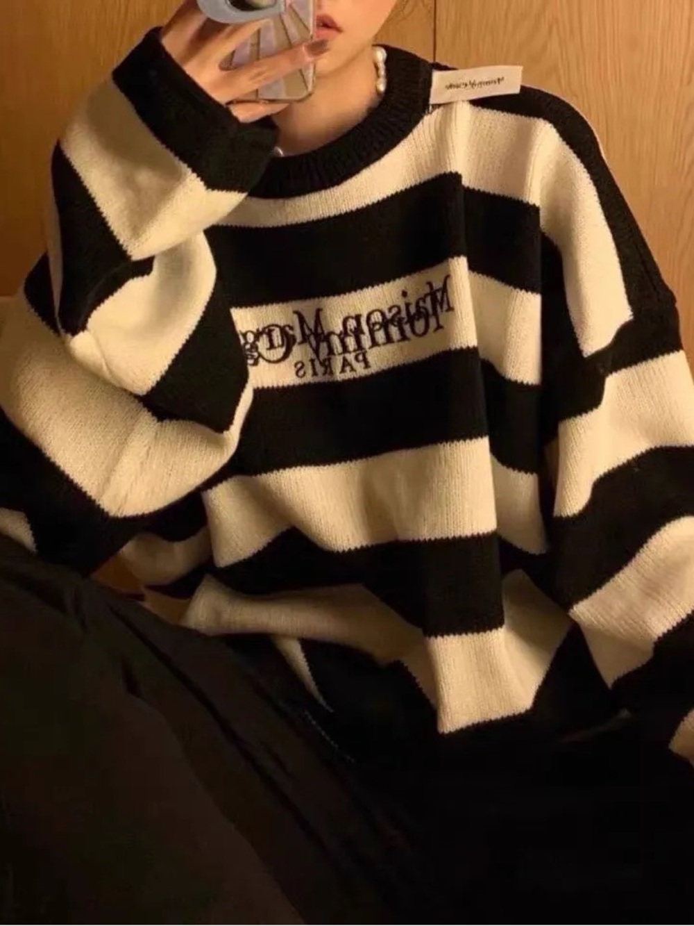 Maison Margiela x Tommy Cash Oversized Crewneck Sweater